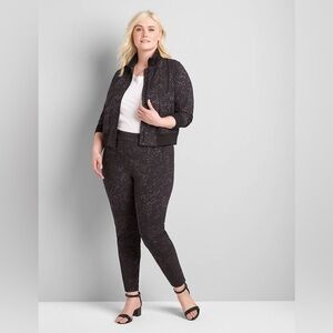 Lane Bryant on the go slim ankle pant, size 18